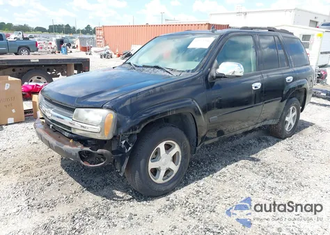 2006 Chevrolet Trailblazer Ls из США, поврежденный, VIN 1GNDS13S762133843